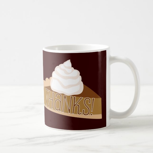 Café Obrigados! Caneca do tarte de abóbora (Direita)