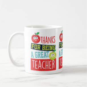 Café Obrigados de ser uma caneca de professor Excelente