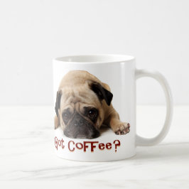 Café obtido? Caneca do Pug