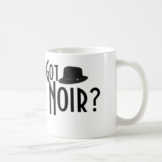 Café Obtido Noir? Caneca de Fedora (Direita)