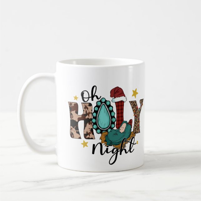 Café Oh, Santa Noite, caneca de Natal (Esquerda)