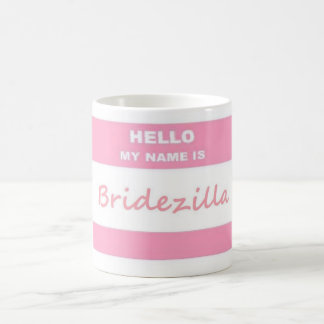 Café Olá! caneca de Bridezilla