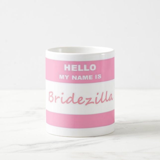 Café Olá! caneca de Bridezilla (Centro)