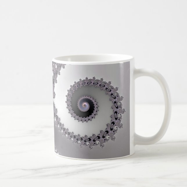 Café Olhos De Coruja - Caneca Fractal (Direita)