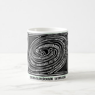 Café Ondas gravitacionais da caneca de ParanormalPrints