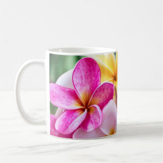 Café orquídea, caneca de flores opal do Havaí