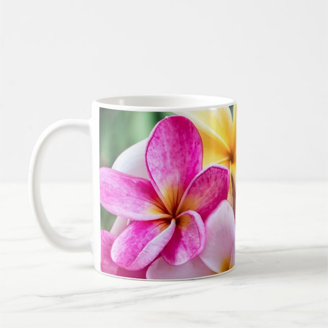 Café orquídea, caneca de flores opal do Havaí (Esquerda)