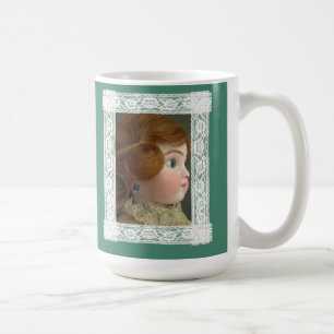 Café Os amantes da boneca têm mais caneca do perfil de