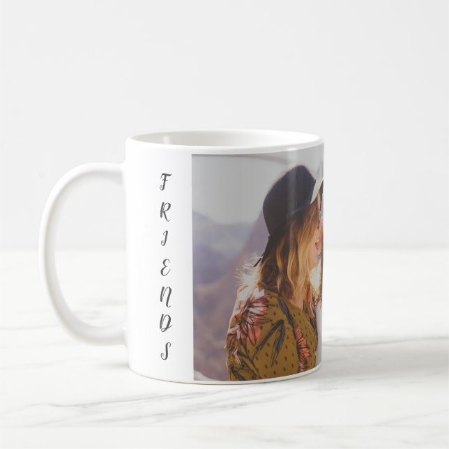 Café Os amigos personalizaram para sempre a caneca de (Esquerda)