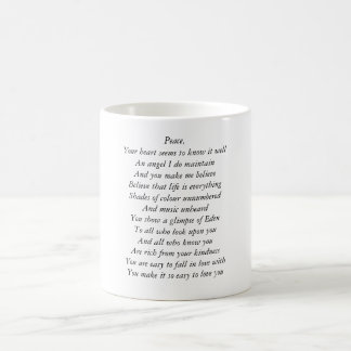 Café Os olhos da caneca de Eden
