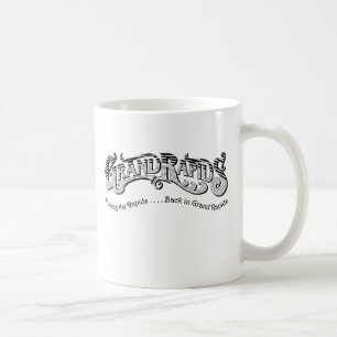 Café Os Rapids suportam na caneca de Grand Rapids
