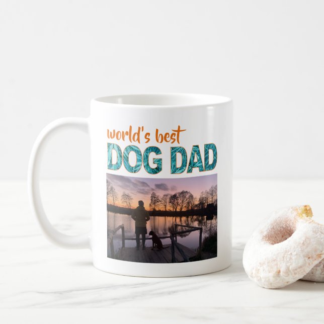 Café Pai de Cachorro do Mundo - Caneca Companheiro de L (Com Donut)