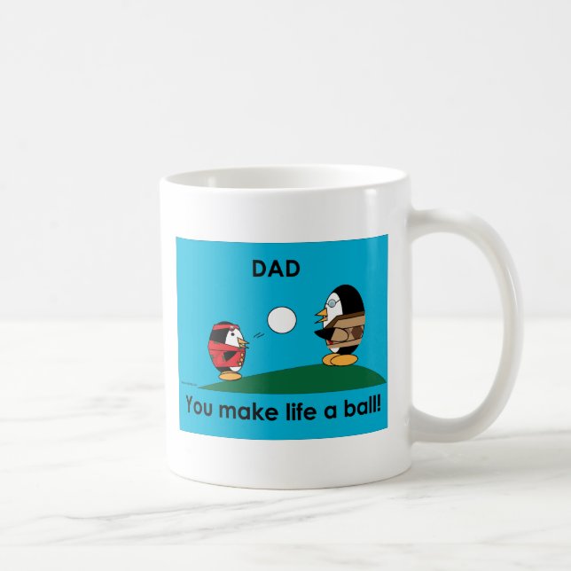 Café Pai de Waddles faz da vida uma caneca de bola (Direita)