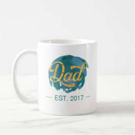 Café Pai EST. Caneca customizável de |