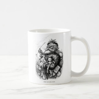 Café Papai Noel alegre pela caneca no.2 de Thomas Nast