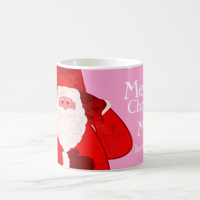 Café Papais noeis de Natal felizes, caneca de meninas v (Centro)