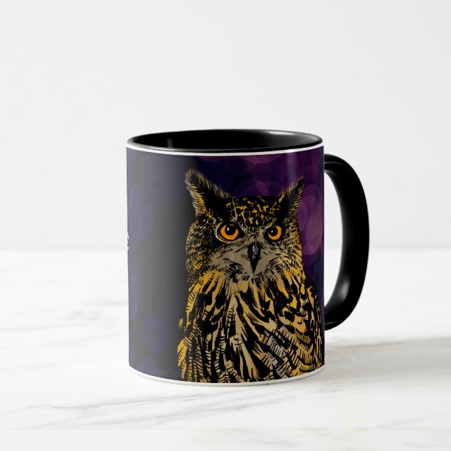 Café para a caneca da noite (Frente Esquerda)