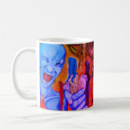 Café Para eu sou caneca grande de artista