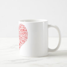 "Para o amor caneca da dança de país escocesa"
