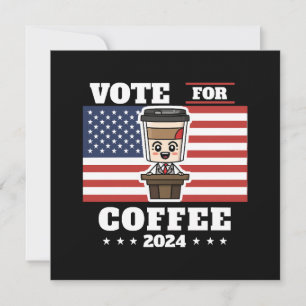 Café para presidente, vote no café