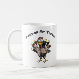 Café Pardon minha caneca de Turquia