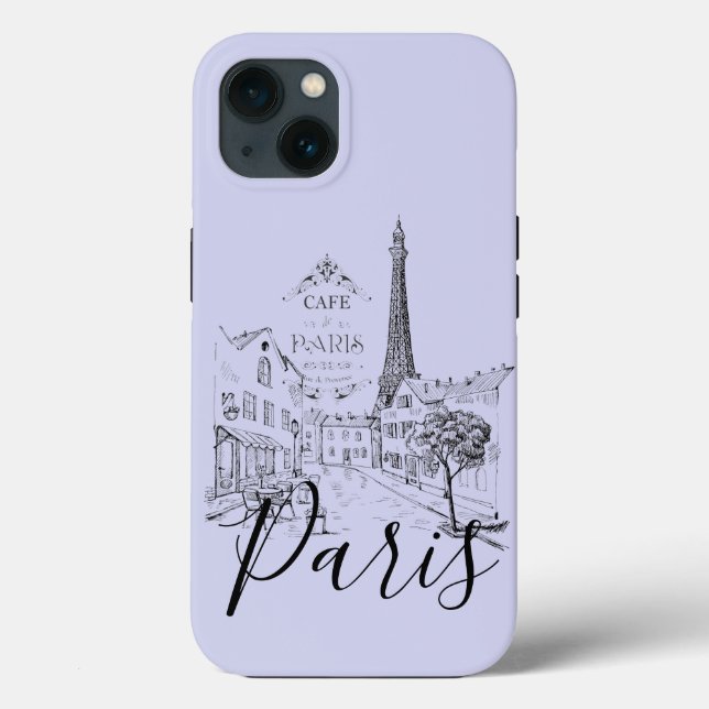 Cafe Paris Case-Mate capas de iphone (Verso)