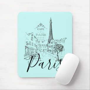 Cafe Paris Mousepad
