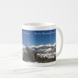 Café Parque nacional de montanha rochosa, caneca de