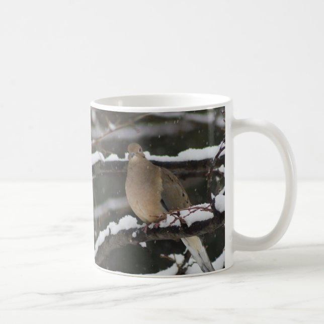 Café Pata de luto na caneca de neve (Direita)