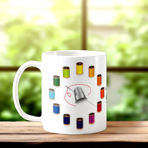 Café Personalize sua Caneca de Costura