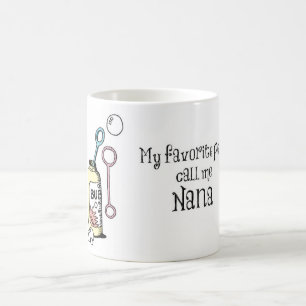 Café Pessoas favoritas da caneca de Nana