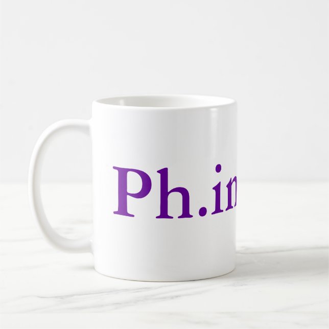 Café Ph.inishe.d caneca de 15 onças (Esquerda)