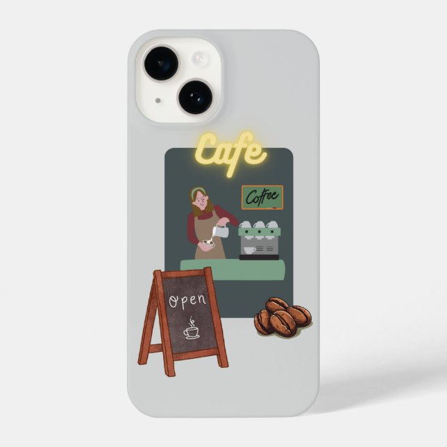 Cafe phone case (Verso)