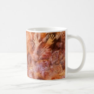 Café Pintura de caverna pré-histórica da caneca de ca