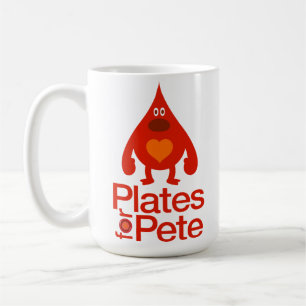 Café Placas para a caneca de Pete
