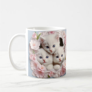 Café plástico de caneca de bebê 3d