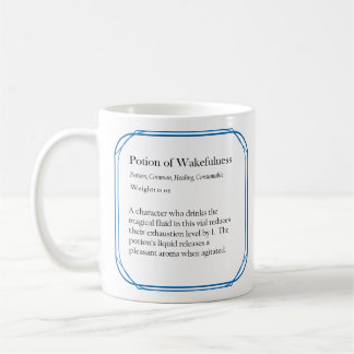 Café Poção de Wakefulness caneca 11oz