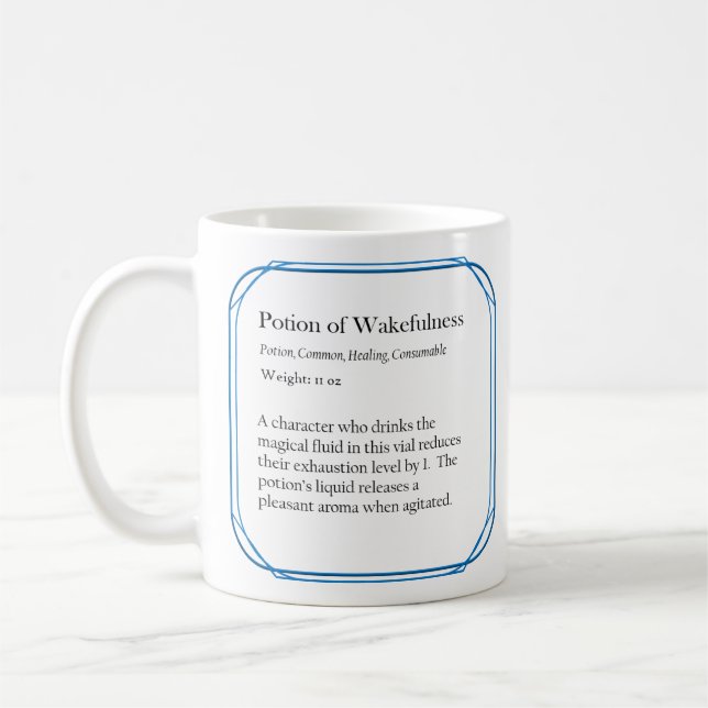 Café Poção de Wakefulness caneca 11oz (Esquerda)