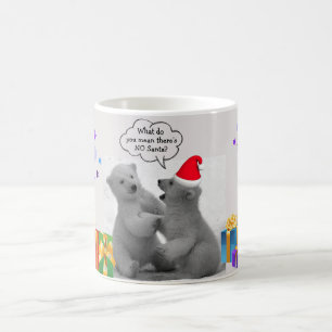 Café Polar Bear Cubs - Caneca de Natal