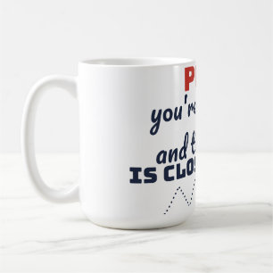 Café POV Metrô de Paris Fechado Meme Divertido Caneca P