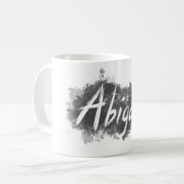 Café Presente de Abigail sua caneca conhecida, nome na
