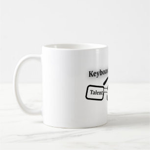Café Presente de Natal para geek de computador Caneca d