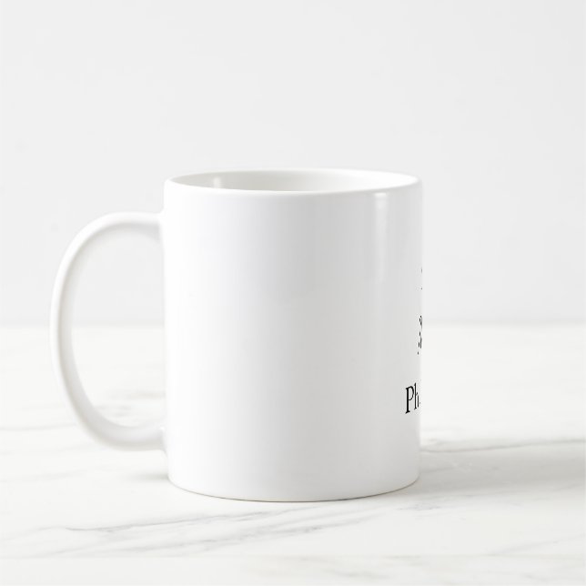 Café Presente de Pós-Graduação Dr. Caneca de Grau de Do (Esquerda)