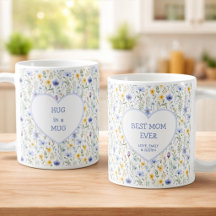 Presente Personalizado Caneca de Abraço para a Mam