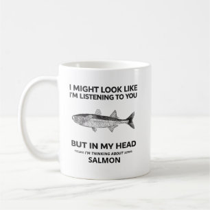 Café Presentes de Salmão, Caneca de Amante de Salmão, S