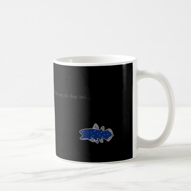 Café Preto da caneca de Coelacanth (Direita)