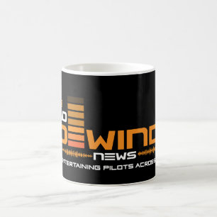 Café Preto de rádio da caneca do Sidewinder