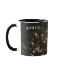 Café Primeiro! Caneca Caravaggio - Nome Personaliz