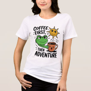 Café Primeiro Depois Aventura - Sapo De Manhã Boni