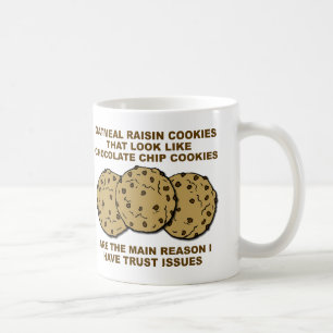 Café Problemas de Confiança com Biscoito Caneca Diverti